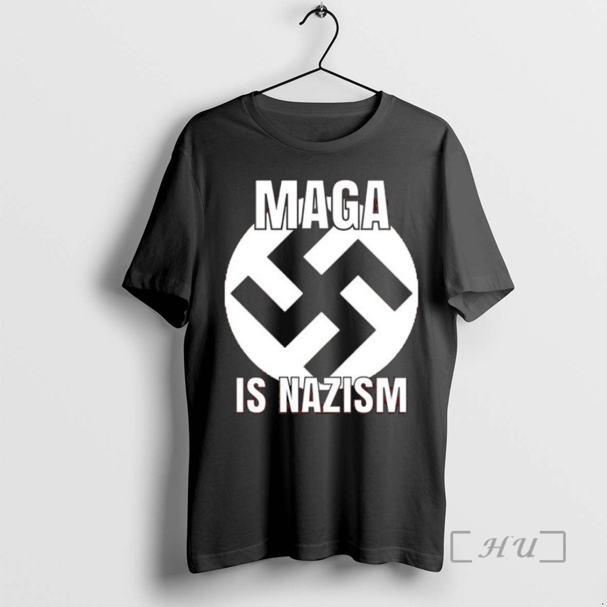 Officials Maga Is Nazism Logo Shirt Hoodie Sweatshirt | PurePodTees.com