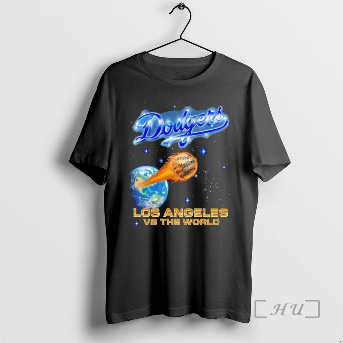 Officials Majormade X Dodgers Drop Los Angeles Vs The World Galaxy Black Premium T Shirts Hoodie Sweatshirt | PurePodTees.com
