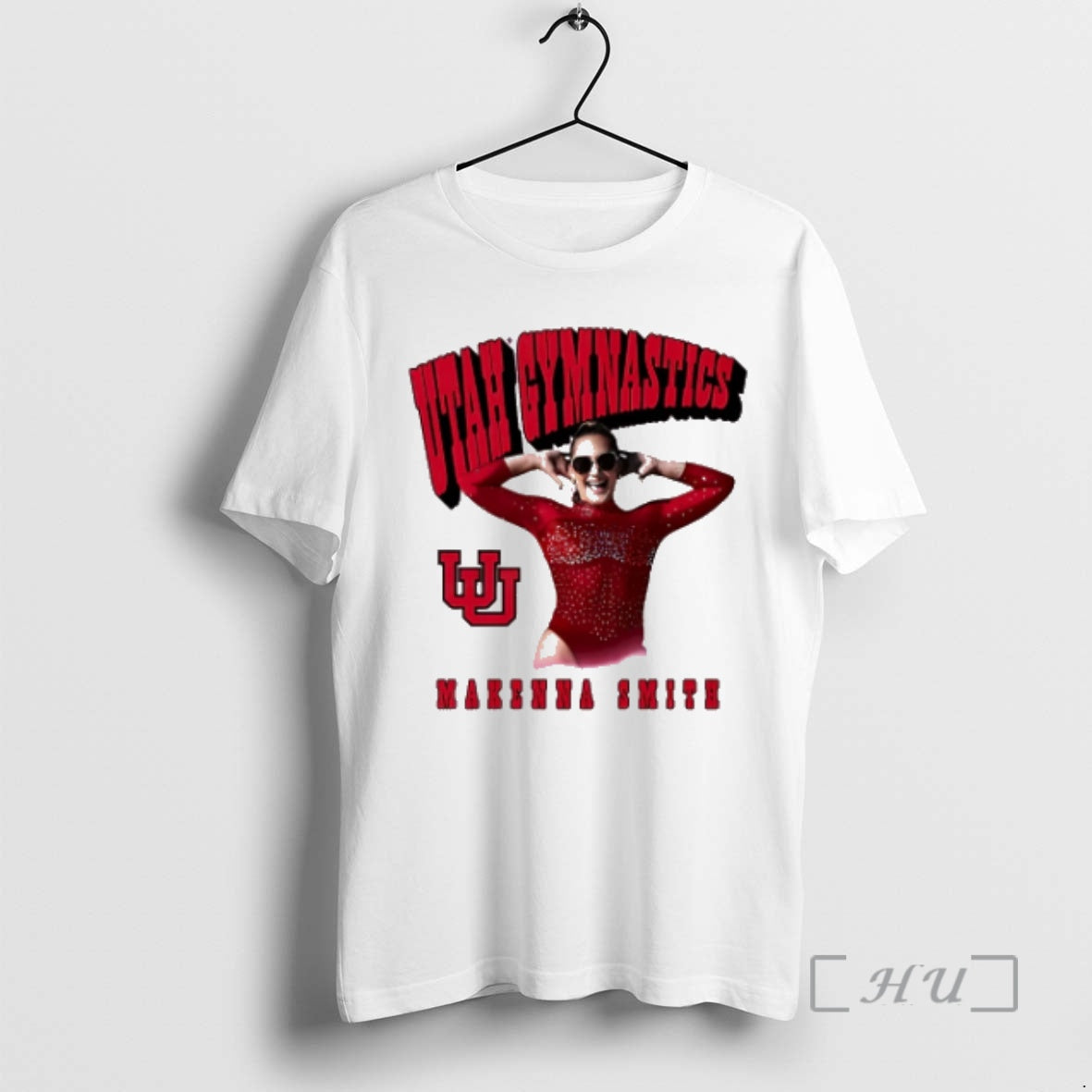 Officials Makenna Smith Utah Utes Gymnastics Portrait Sunglasses Shirt Hoodie Sweatshirt | PurePodTees.com