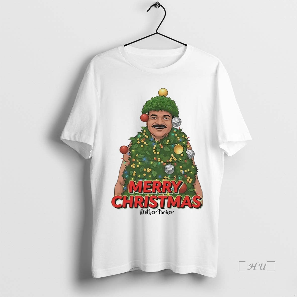 Officials Man Merry Christmas Mother Fucker White Shirt Hoodie Sweatshirt | PurePodTees.com