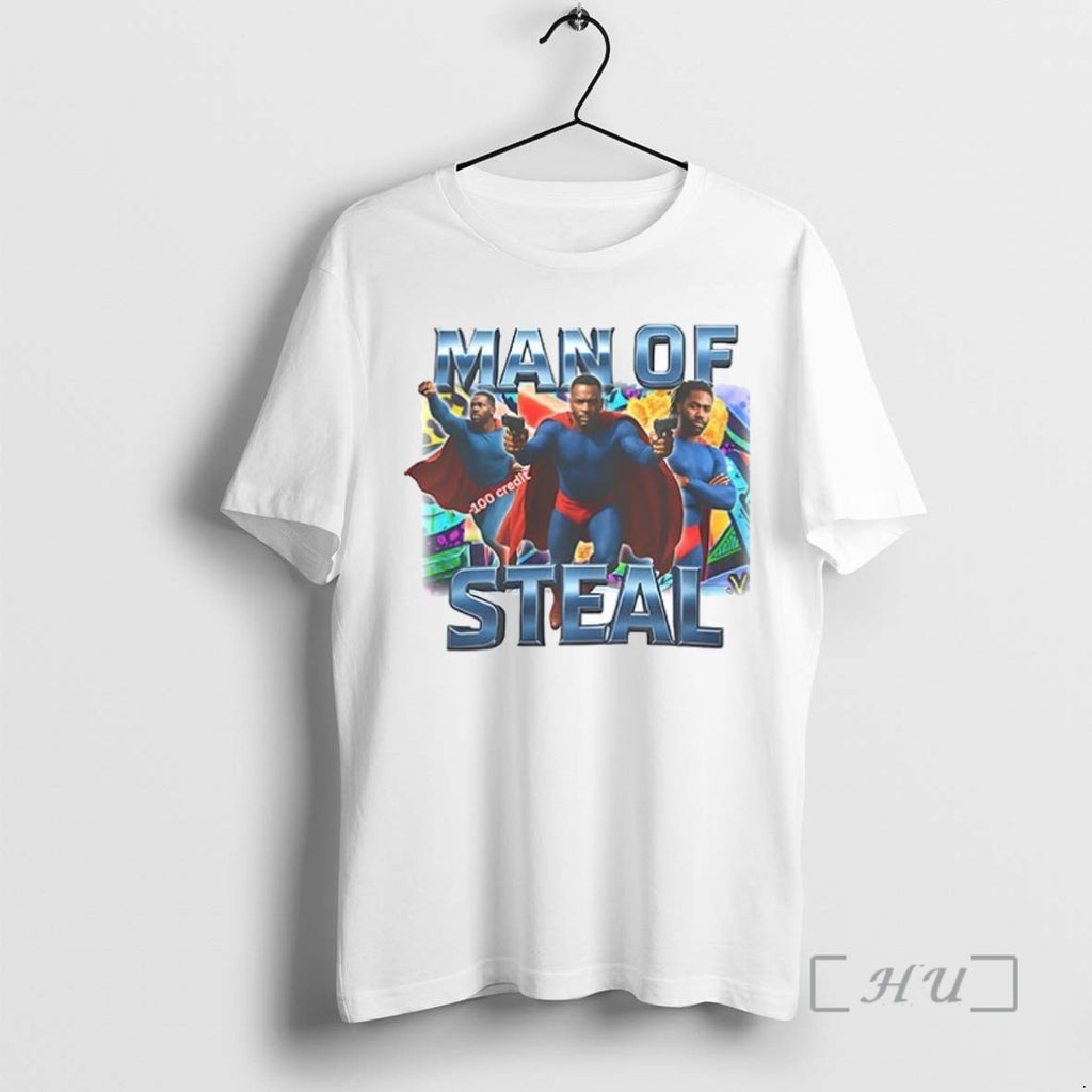 Officials Man Of Steal 100 Credit Ceramic Ceramic And Classic Dad Cap T Shirt Sweater