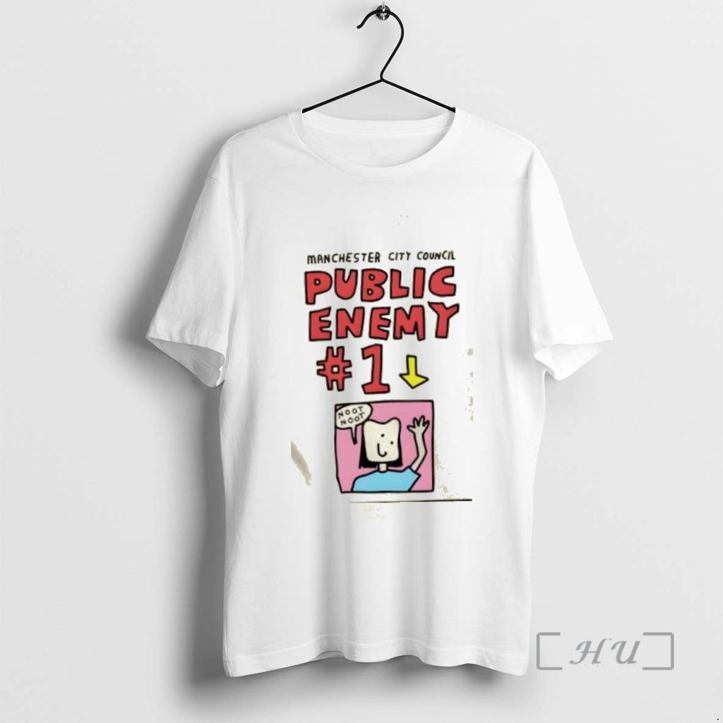 Officials Manchester City Council Public Enemy 1 Noot Noot T Shirt Sweater