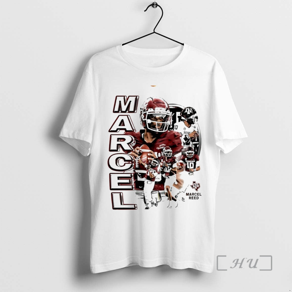 Officials Marcel Reed Texas A And M Aggies Graphic Circle Shirt Hoodie Sweatshirt | PurePodTees.com