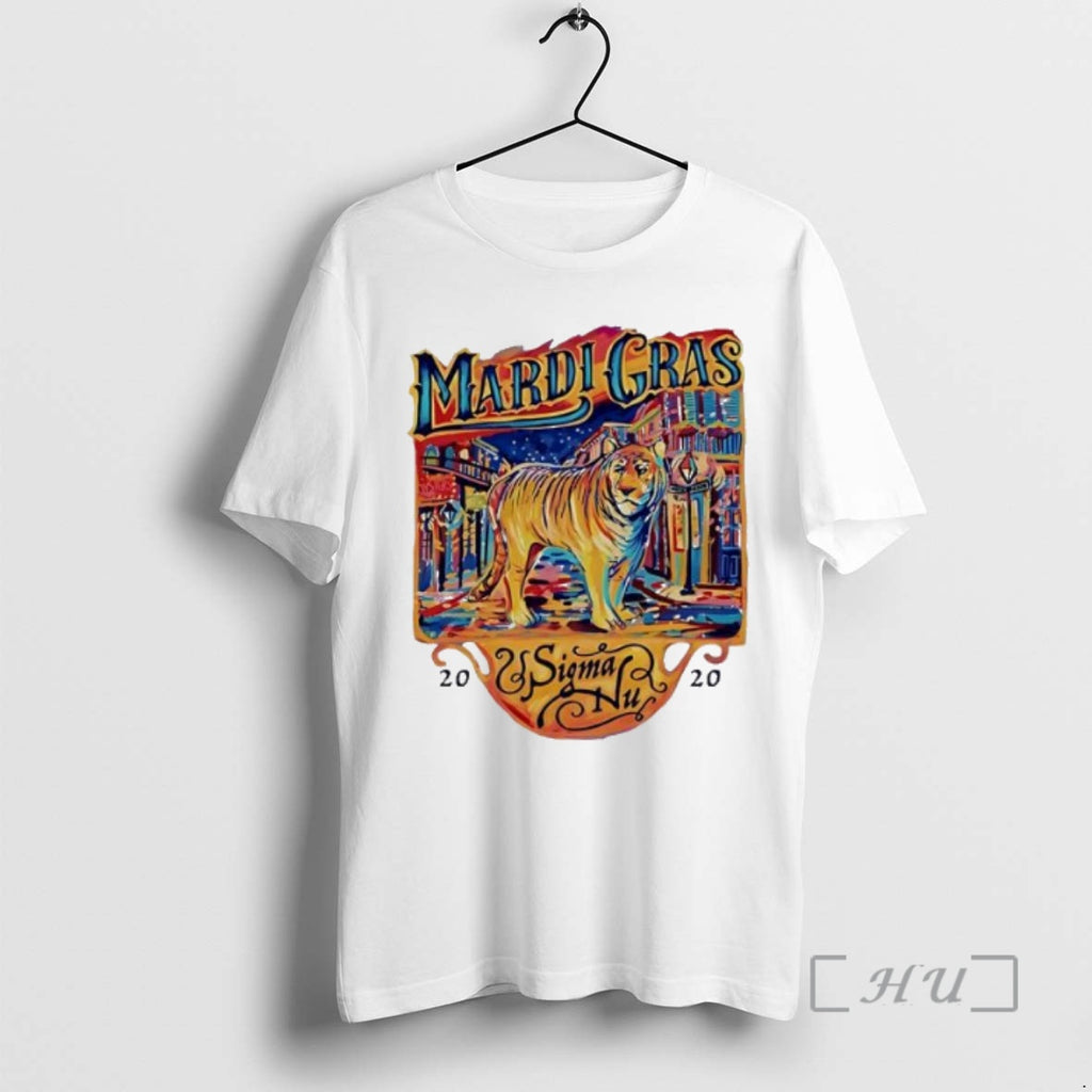 Officials Mardi Gras Sigma Nu 2020 Shirt Hoodie Sweatshirt | PurePodTees.com