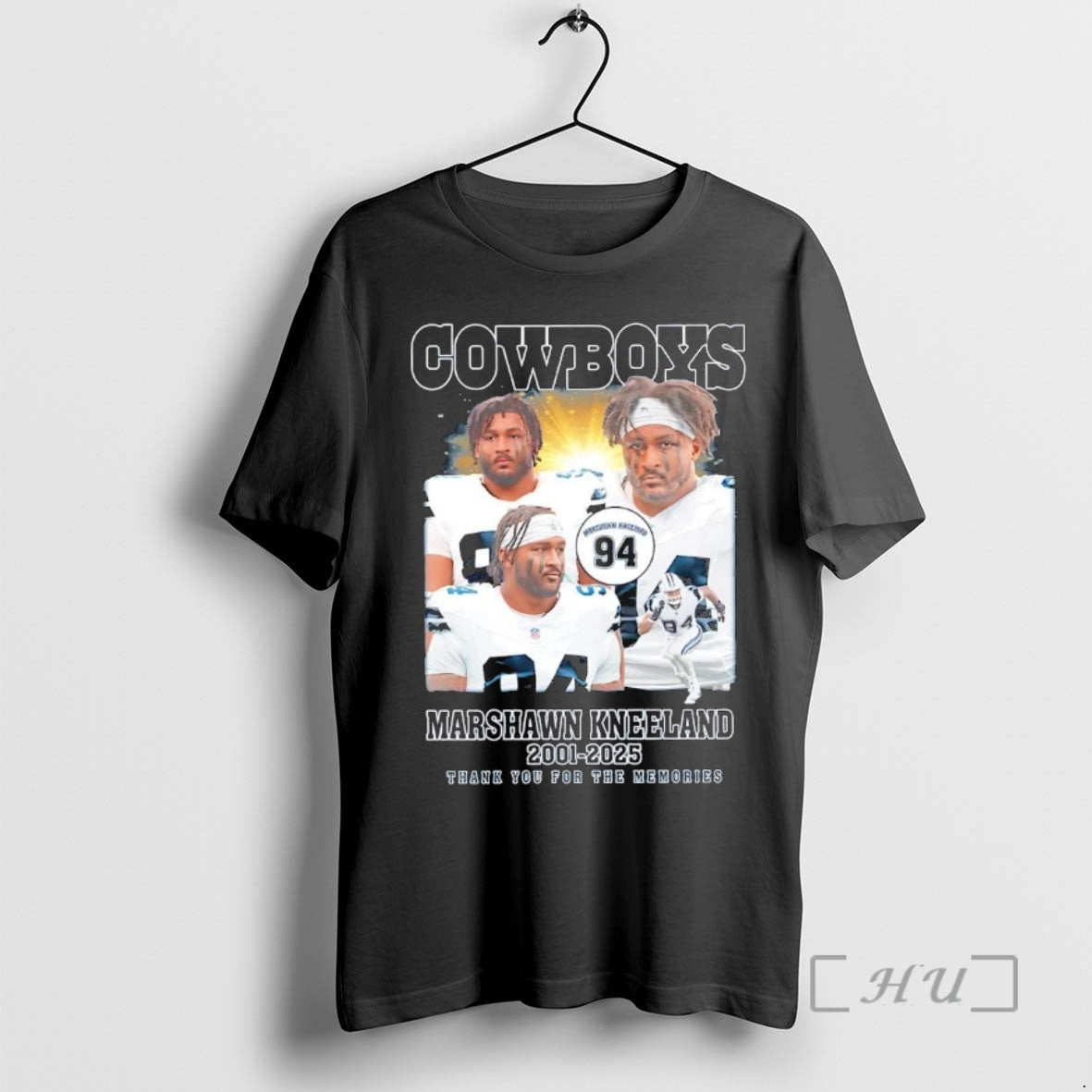 Officials Marshawn Kneeland 2001 2025 Dallas Cowboys Thank You For The Memories Premium T Shirts Hoodie Sweatshirt