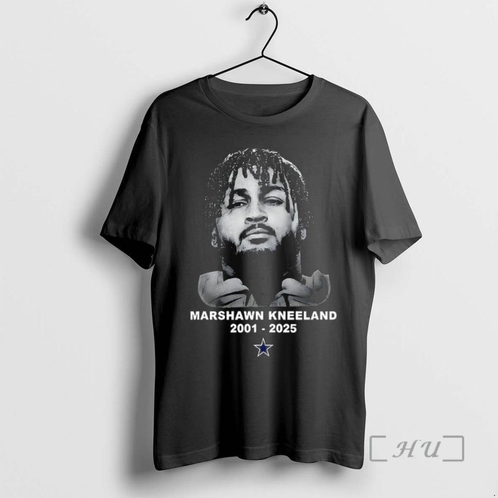 Officials Marshawn Kneeland Dallas Cowboys 2001 2025 Tribute Shirt Hoodie Sweatshirt | PurePodTees.com