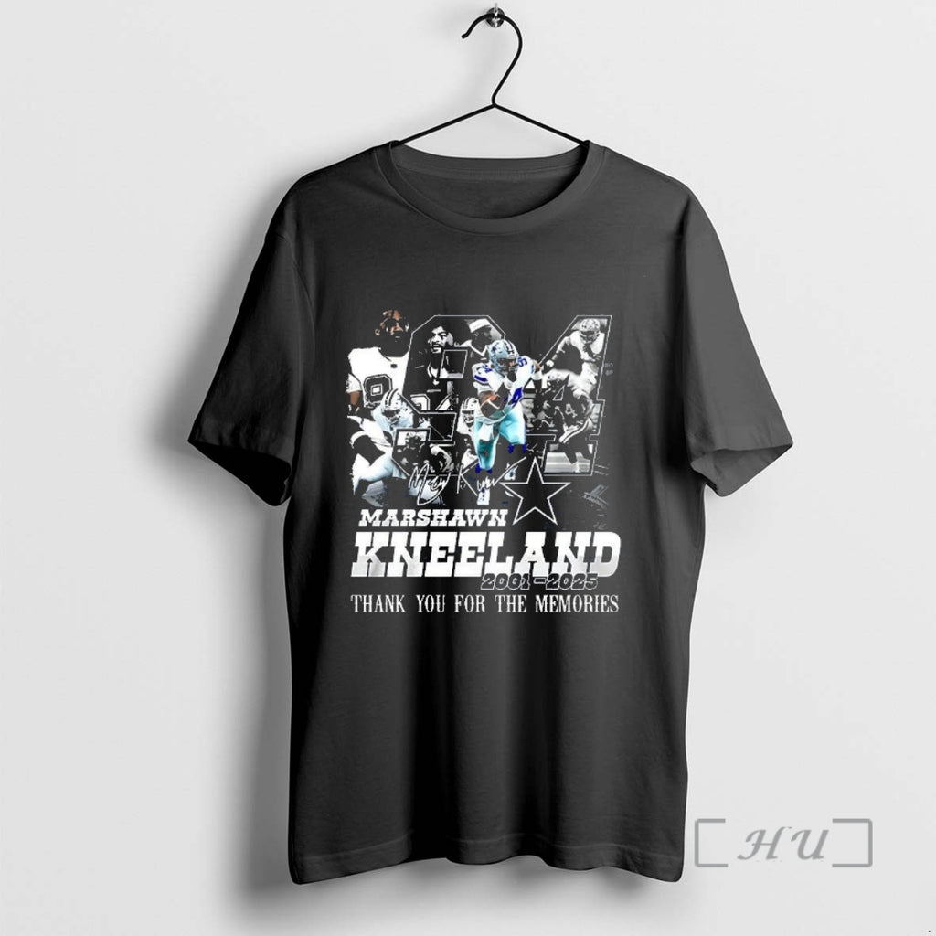 Officials Marshawn Kneeland Number 94 Thank You For The Memories 2001 2025 Signature Premium Shirt Hoodie Sweatshirt