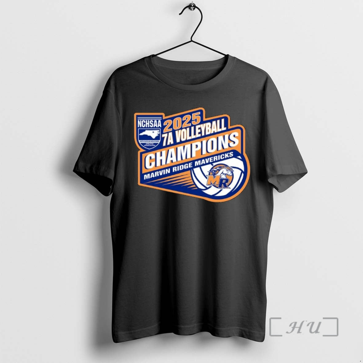 Officials Marvin Ridge Mavericks 2025 Nchsaa 7a Volleyball Champions Ornaments Shirt Hoodie Sweatshirt | PurePodTees.com