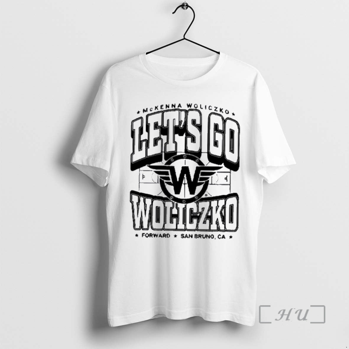 Officials Mckenna Woliczko Lets Go Woliczko Forward San Bruno Shirt Hoodie Sweatshirt | PurePodTees.com