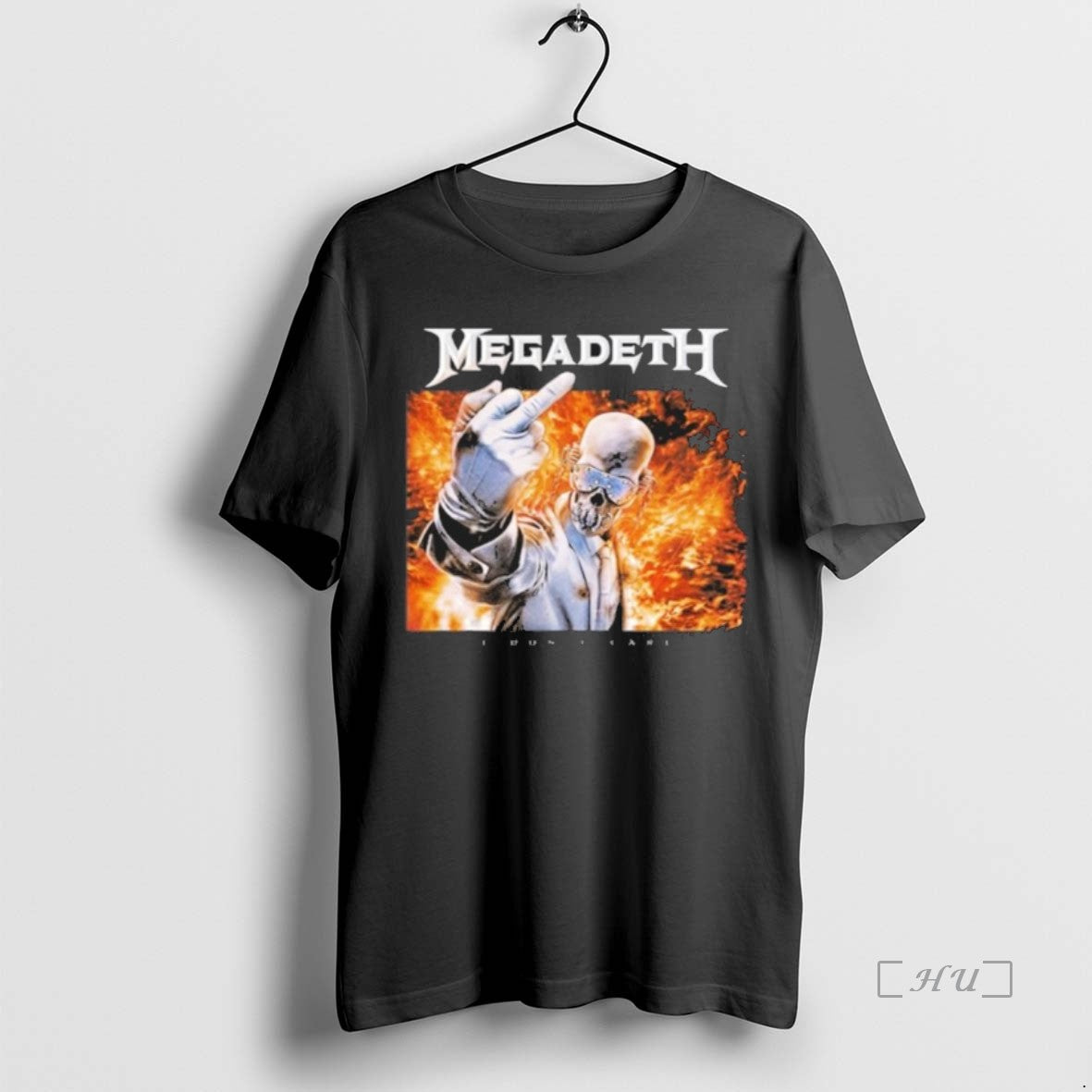 Officials Megadeth I Dont Care Lyrics Shirt Hoodie Sweatshirt | PurePodTees.com