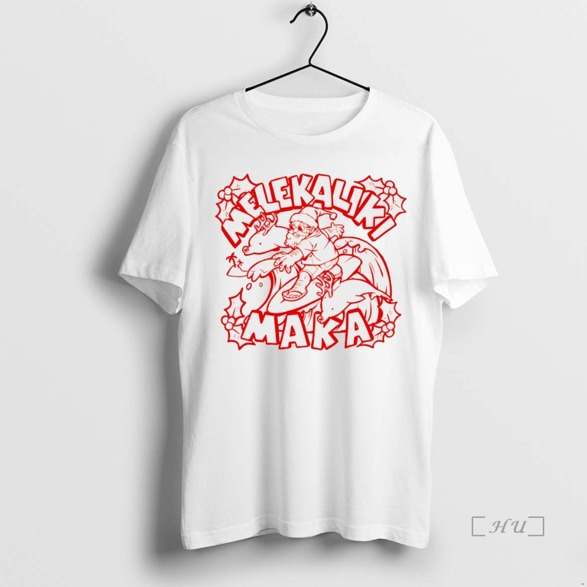 Officials Melekaliki Maka Christmas In July White Shirt Hoodie Sweatshirt | PurePodTees.com
