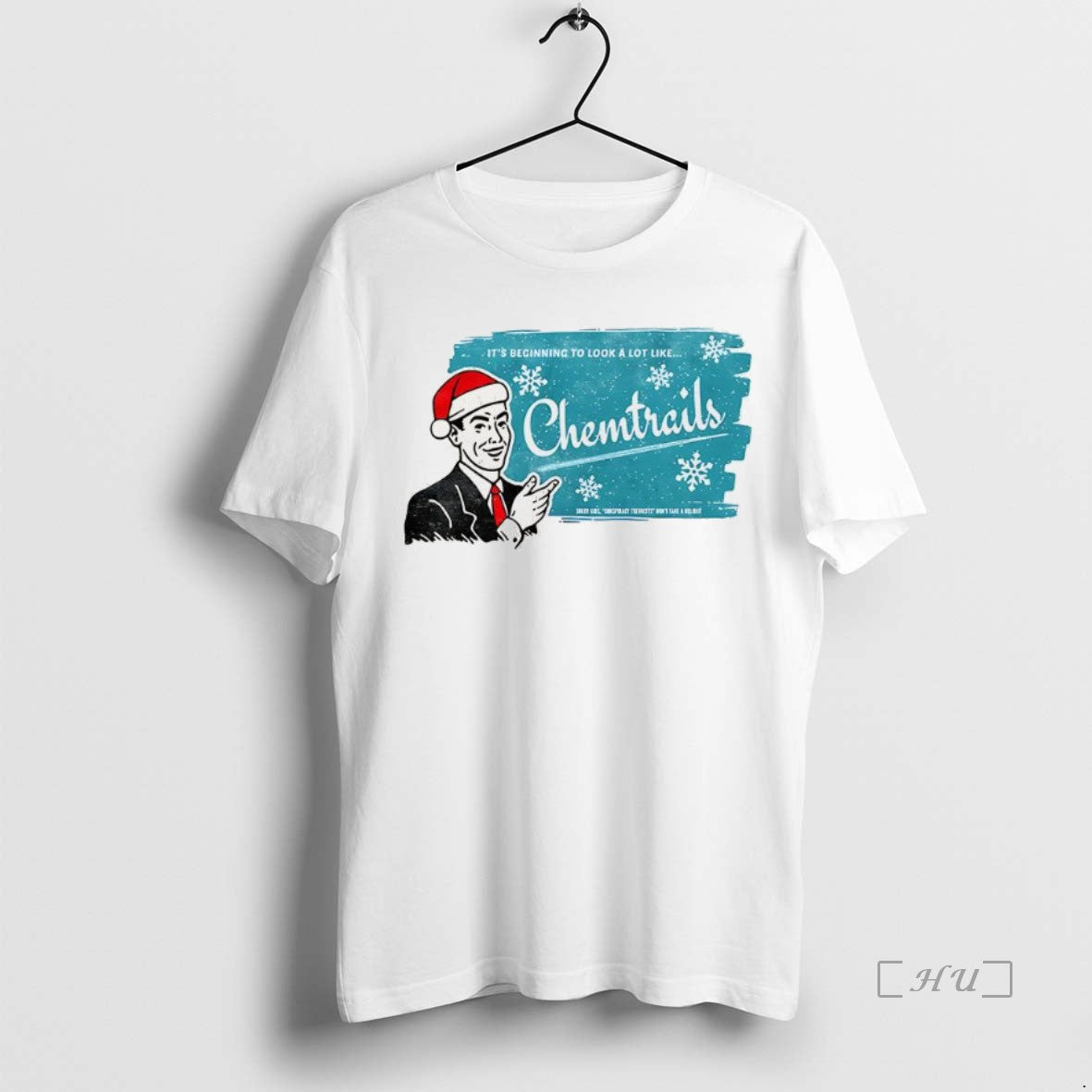 Officials Merry Chemtrails Christmas Its Beginning Look A Lot Like Shirt Hoodie Sweatshirt | PurePodTees.com