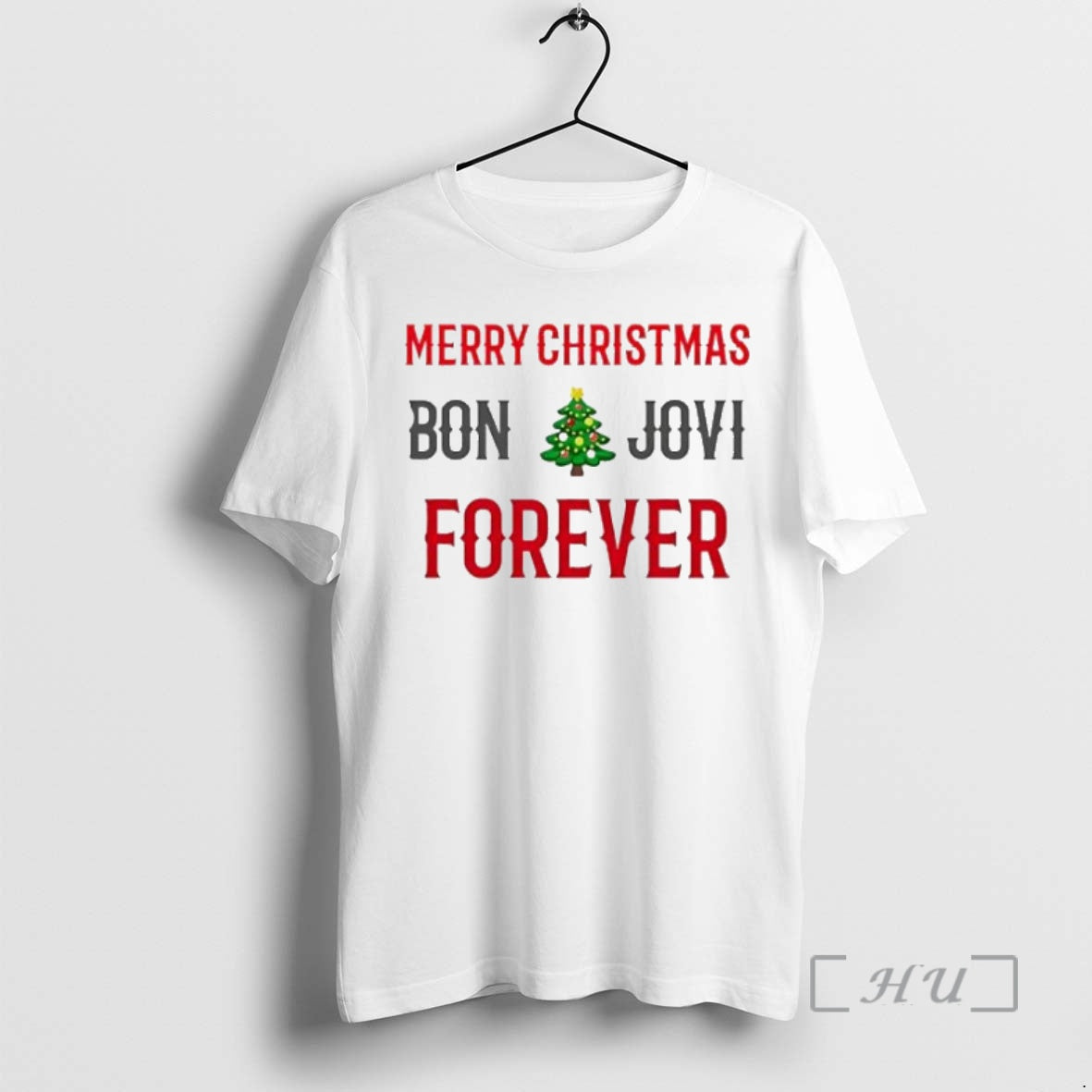 Officials Merry Christmas Bon Jovi Forever Shirt Hoodie Sweatshirt | PurePodTees.com