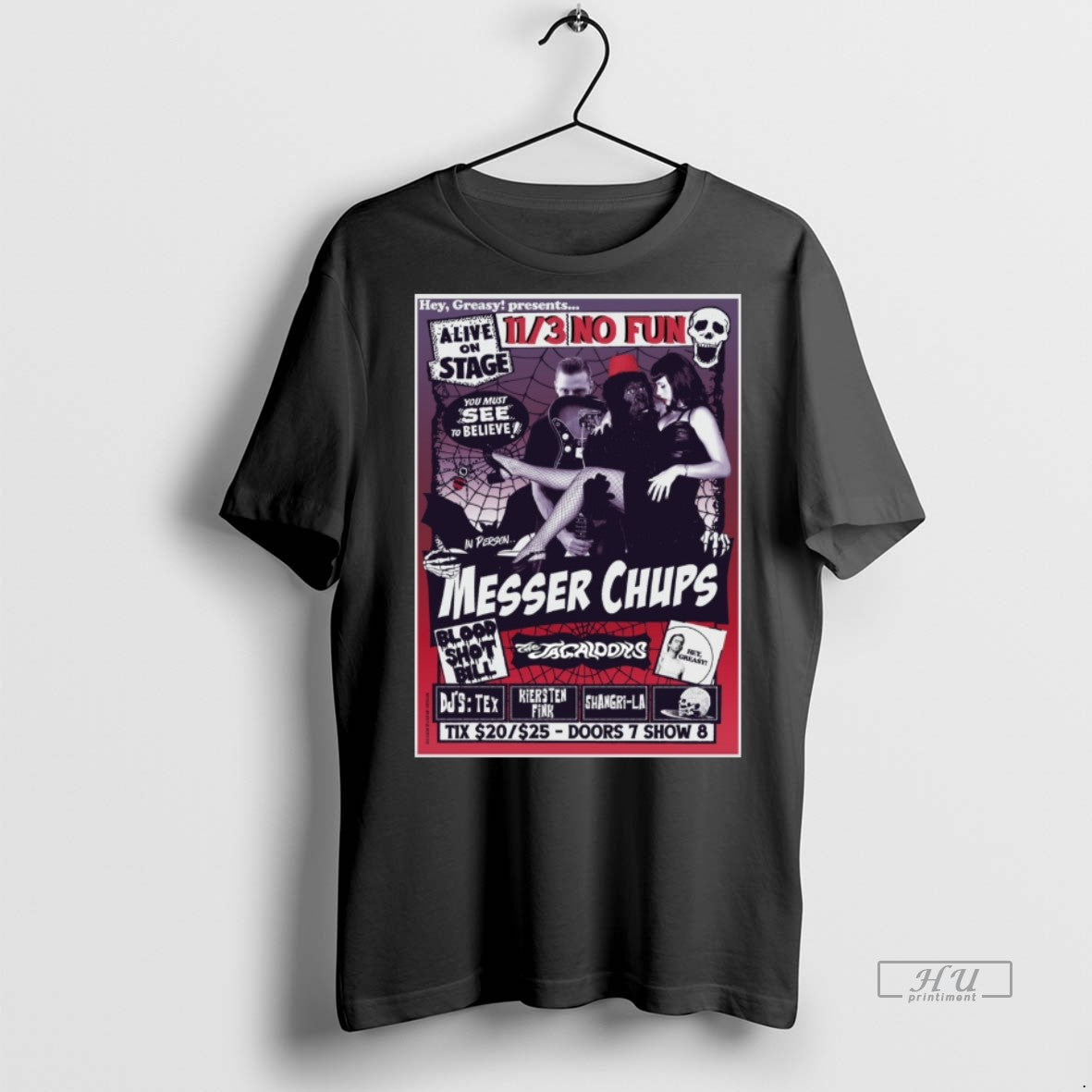 Officials Messer Chups Alive On Stage You Must See To Believe 11 3 2025 No Shirt Hoodie Sweatshirt | PurePodTees.com