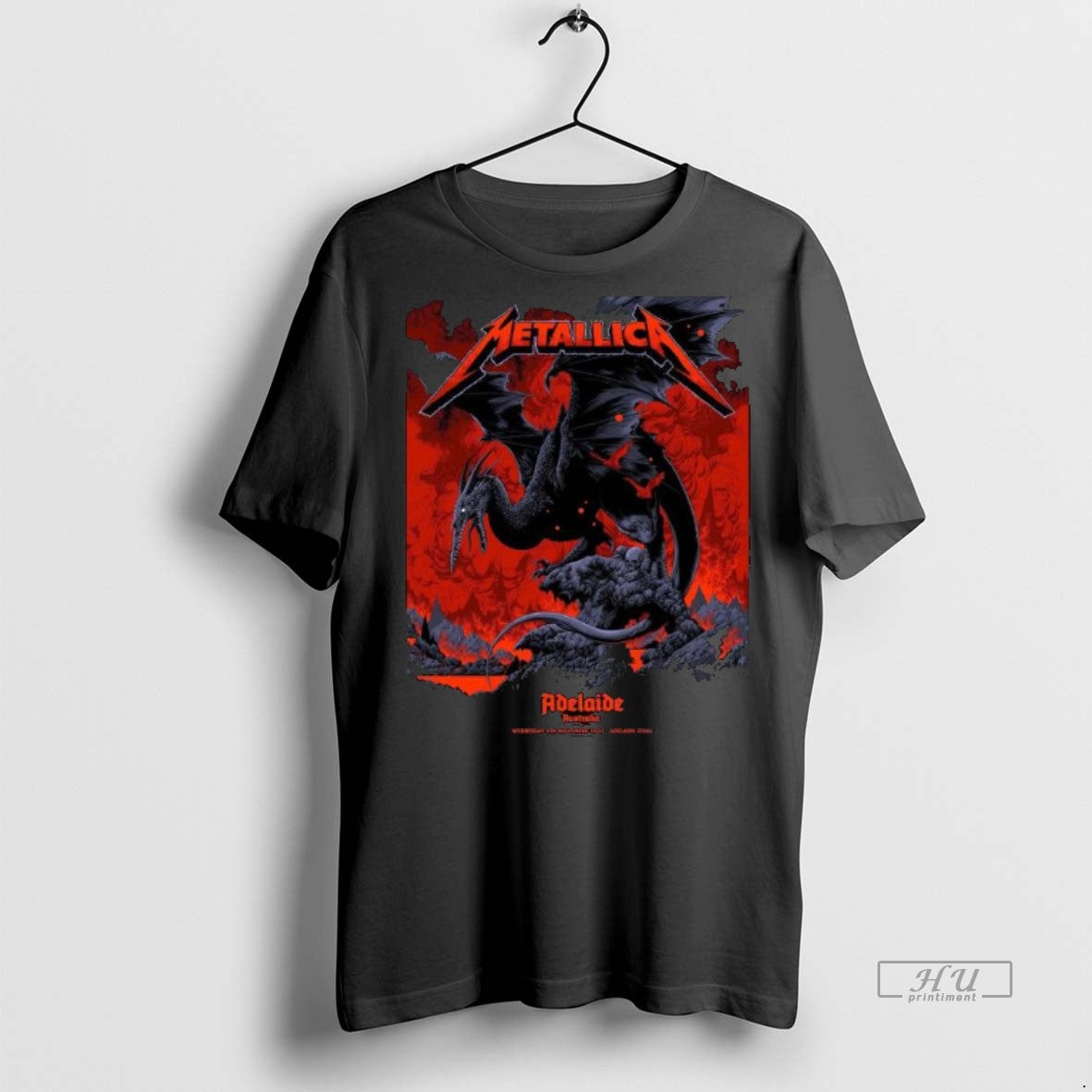 Officials Metallica M72 Adelaide Australia Pop Up Shop Exclusive By Ken Taylor At Adelaide Oval Shirt Hoodie Sweatshirt