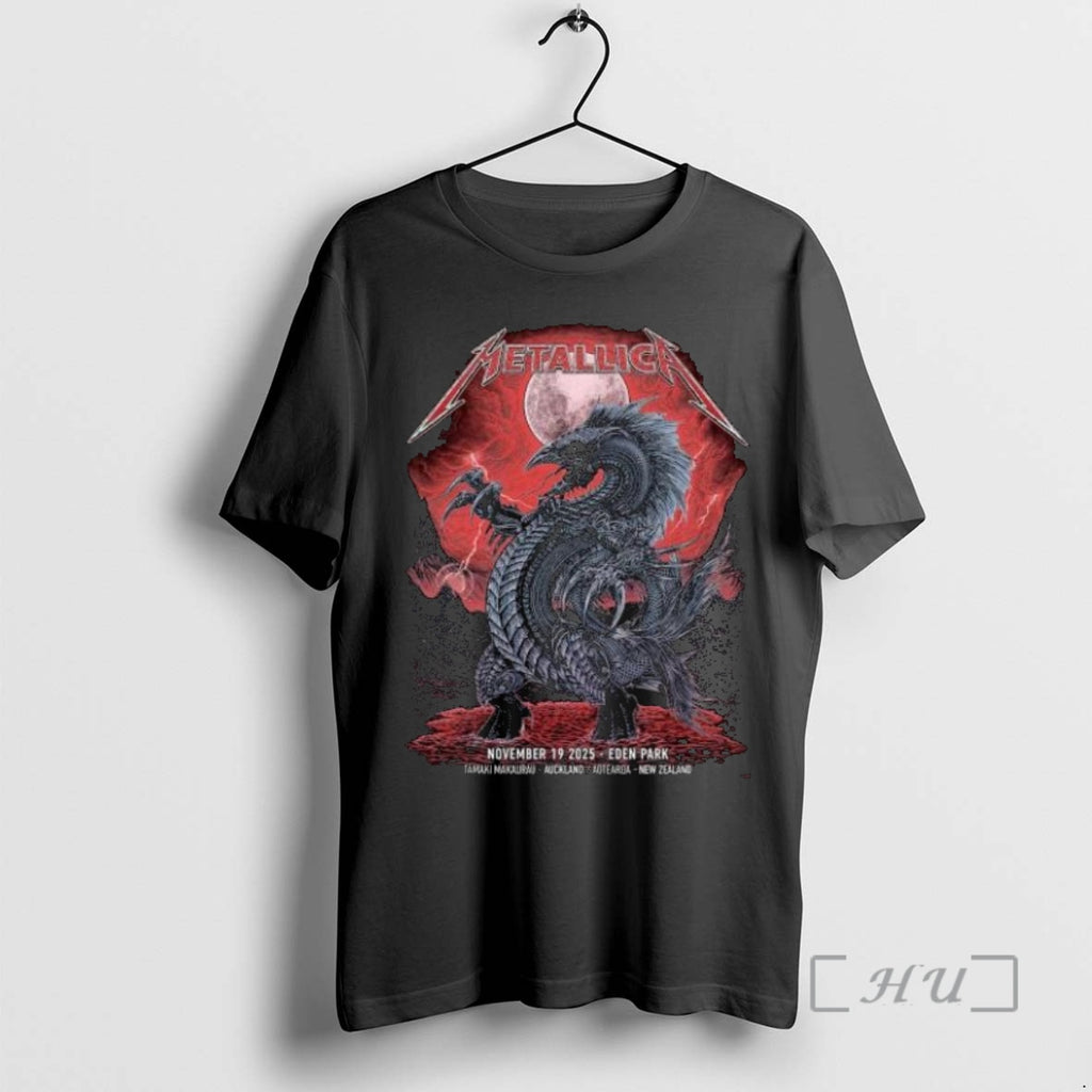Officials Metallica M72 Auckland New Zealand Venue At Eden Park On November 19 2025 The Shirt Hoodie Sweatshirt