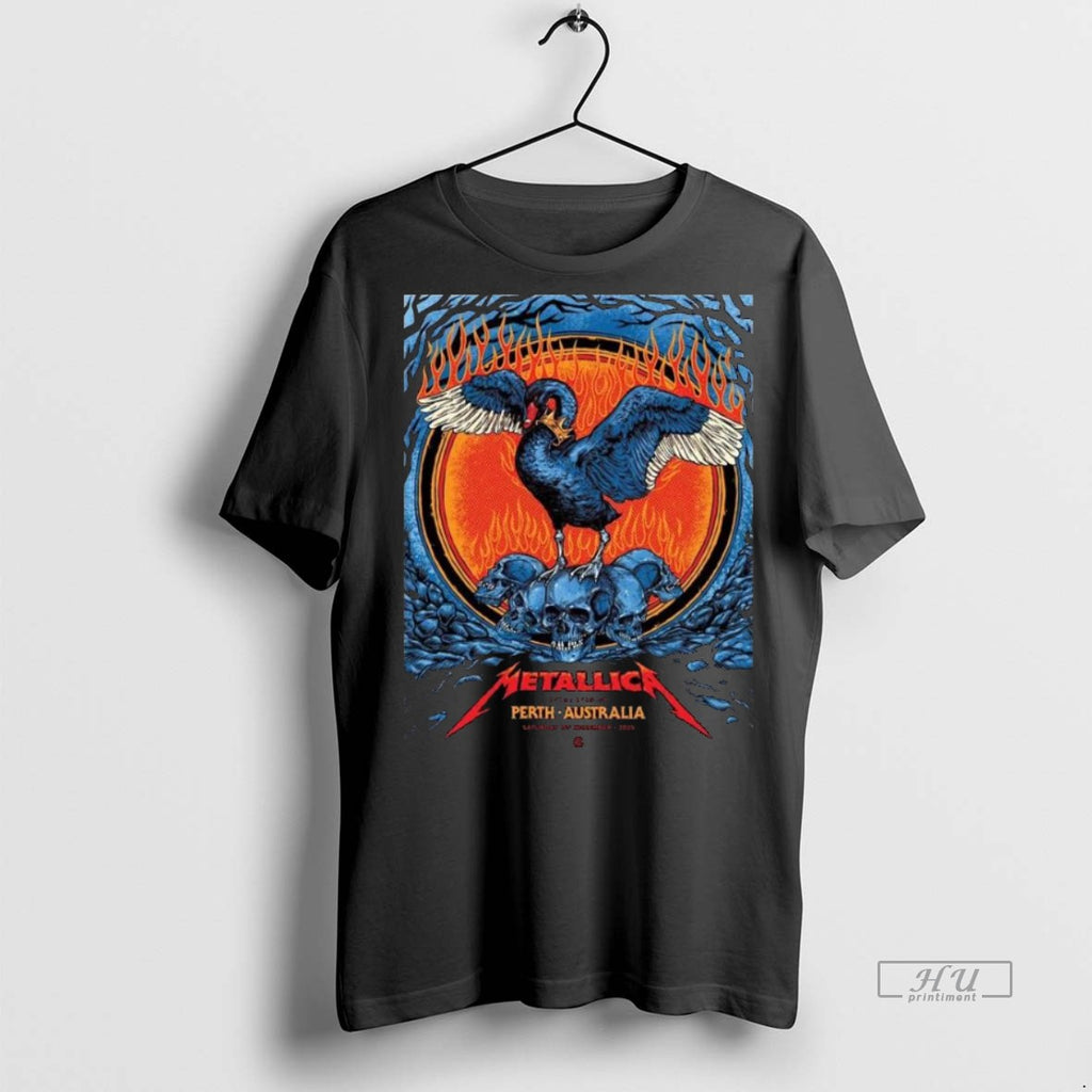 Officials Metallica M72 Optus Stadium Perth Australia 2025 Venue At On 1 November 2025 Long Shirt Hoodie Sweatshirt
