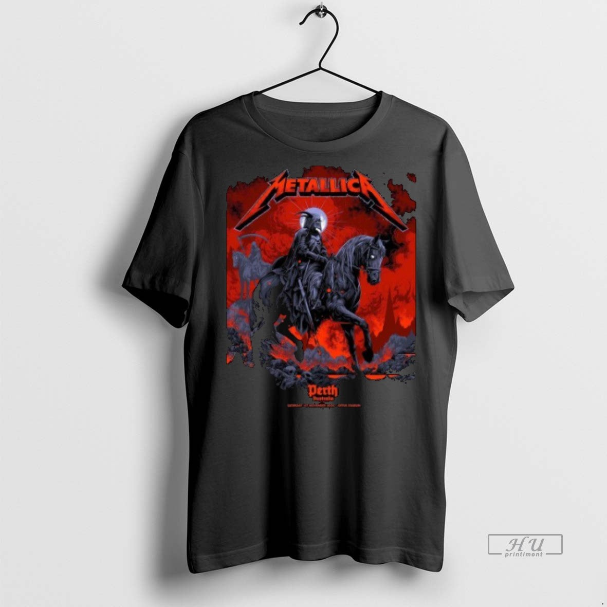 Officials Metallica M72 Perth 2025 Pop Up Shop In Australia At Optus Stadium On 1st Shirt Hoodie Sweatshirt | PurePodTees.com