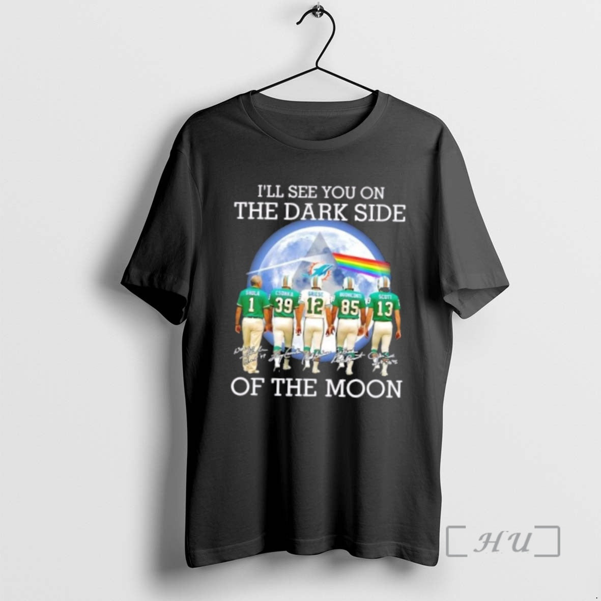Officials Miami Dolphins Don Shula And Legends Ill See You On The Dark Side Of Shirt Hoodie Sweatshirt | PurePodTees.com