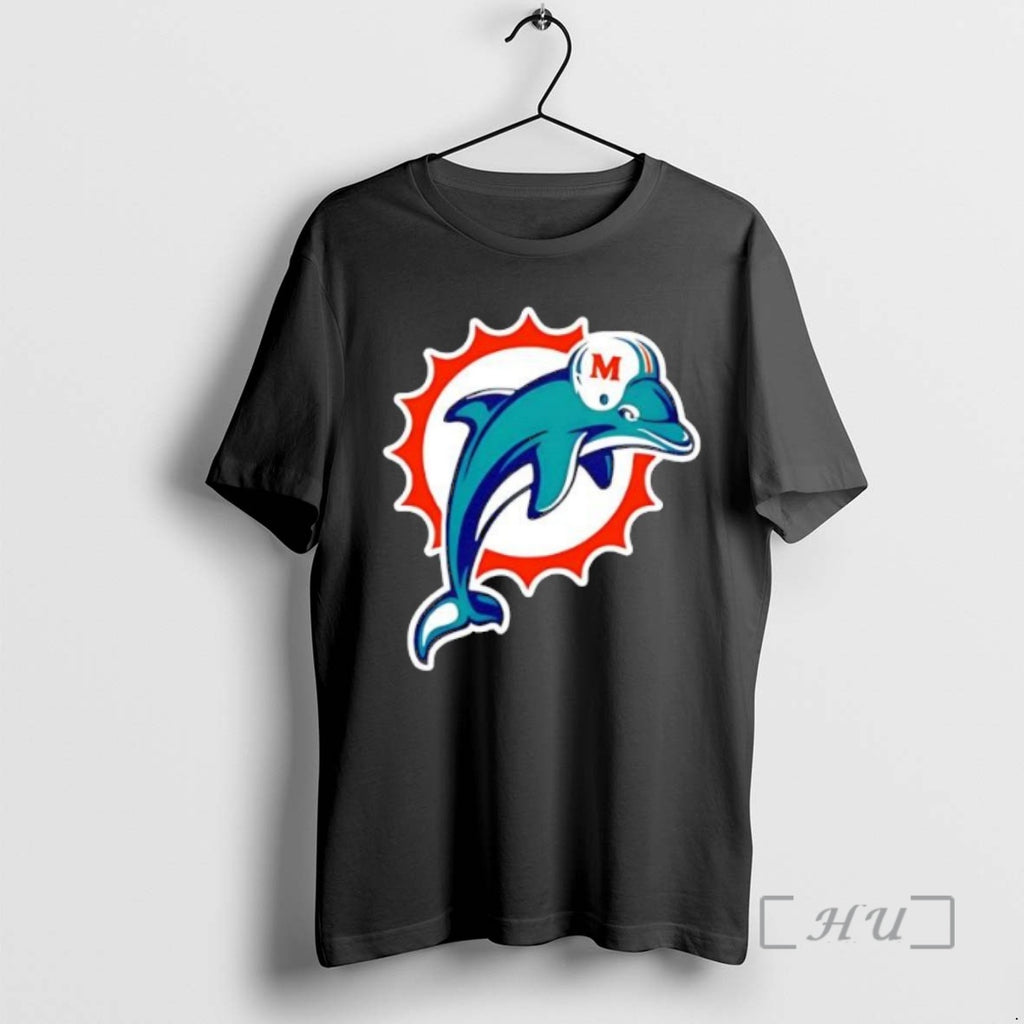 Officials Miami Dolphins Wicking Helmet Shirt Hoodie Sweatshirt | PurePodTees.com