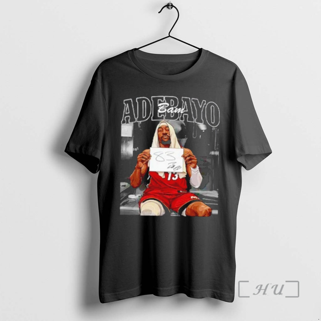 Officials Miami Heat Bam Adebayo 83 Point Photo