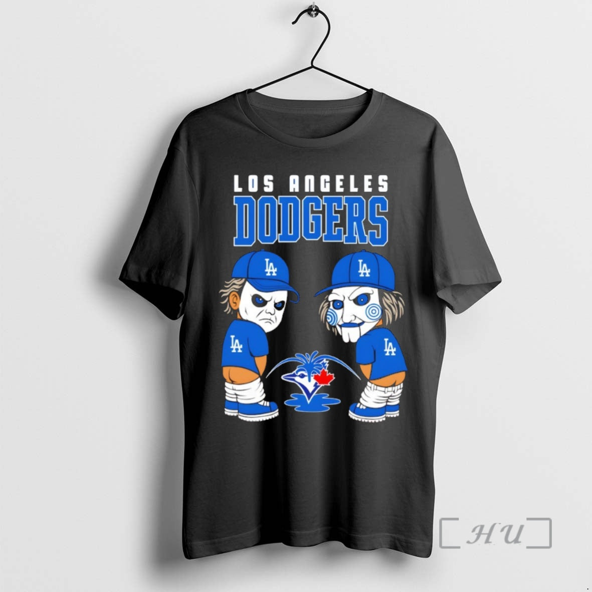 Officials Michael Myers Saw El Juego Del Miedo Los Angeles Dodgers Piss On Toronto Blue Shirt Hoodie Sweatshirt