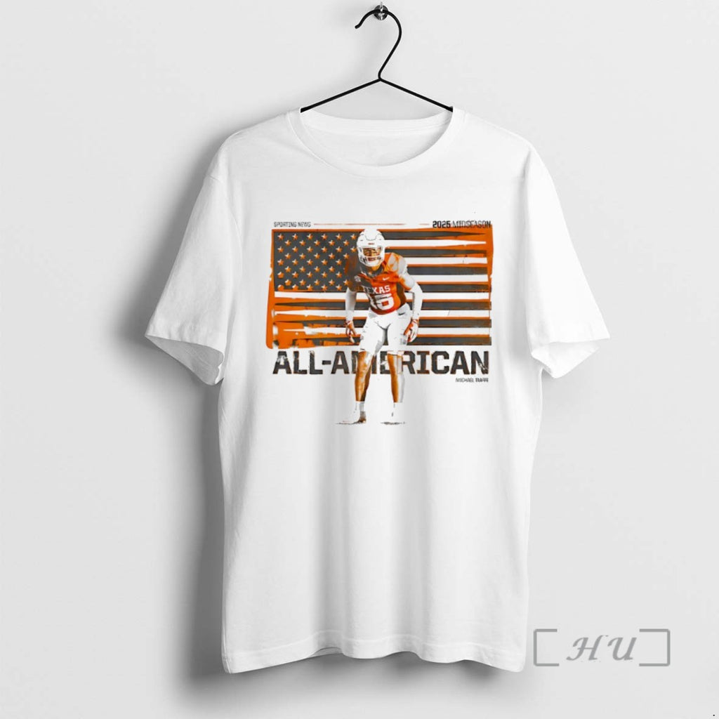 Officials Michael Taaffe Texas Longhorns All American 2025 Midseason T Shirt Sweater