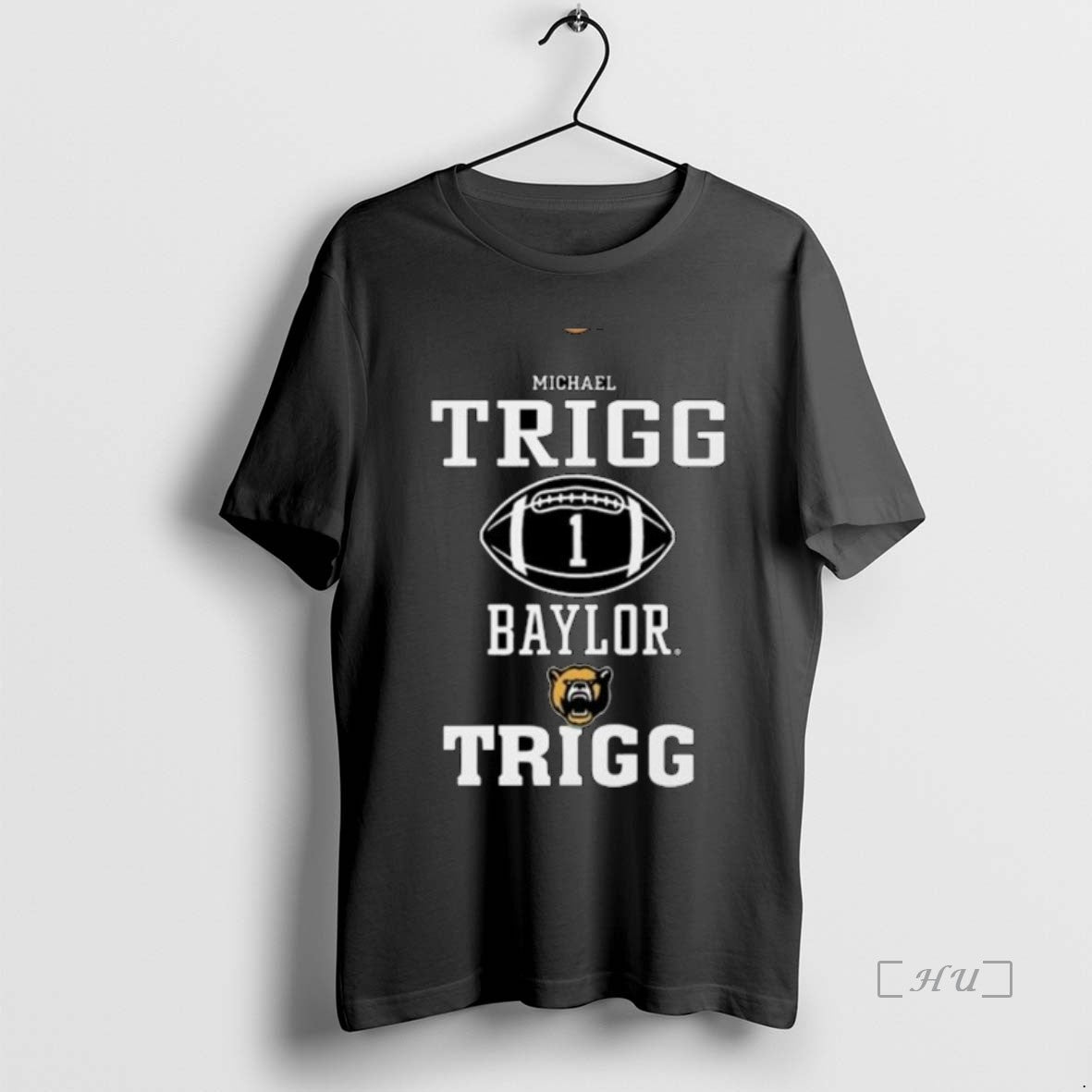 Officials Michael Trigg Baylor Circle Black Shirt Hoodie Sweatshirt | PurePodTees.com