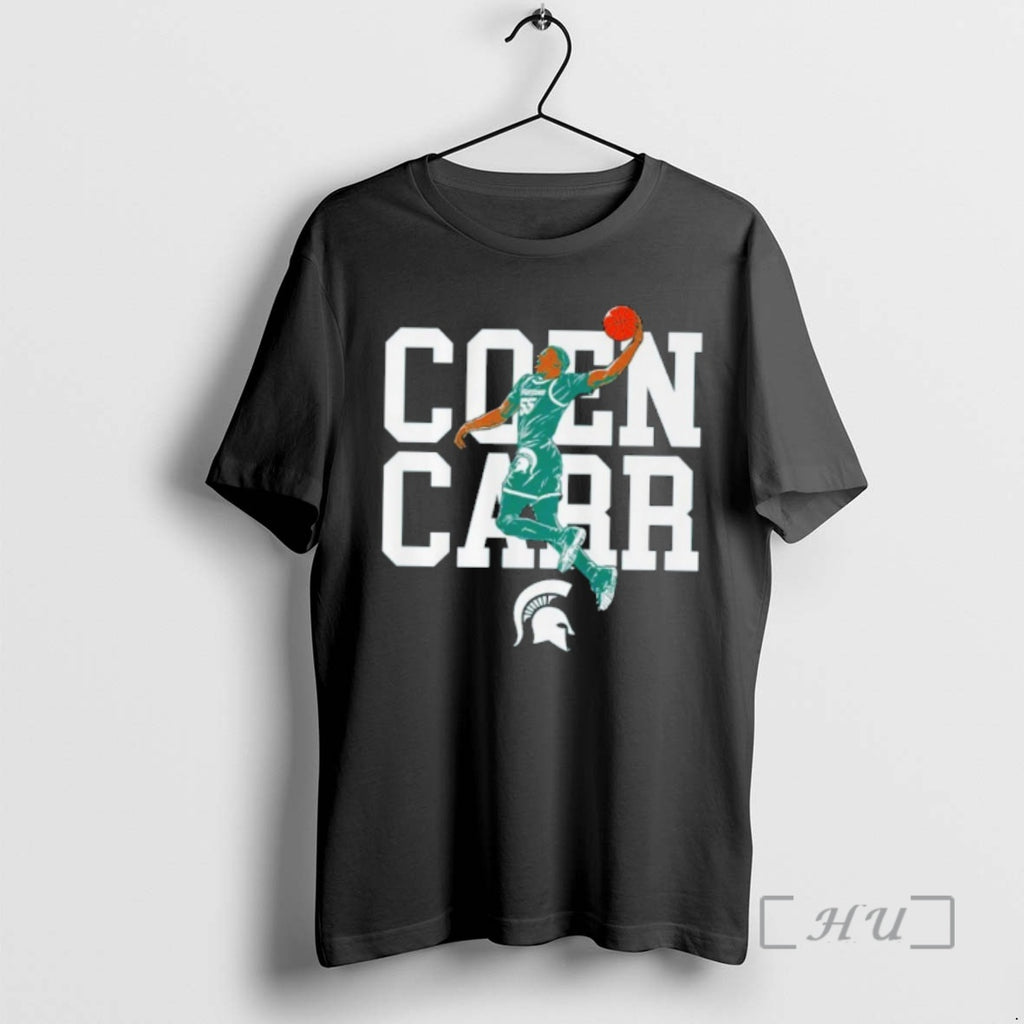 Officials Michigan State Spartans Nba Air Coen Carr Shirt Hoodie Sweatshirt | PurePodTees.com