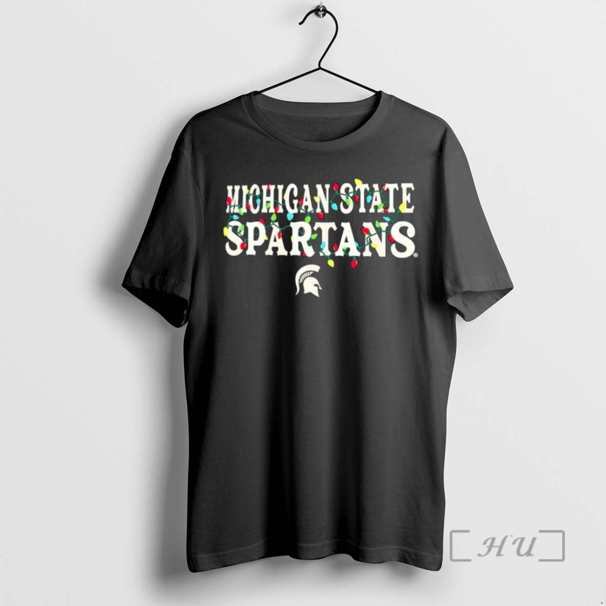 Officials Michigan State Spartans String Lights Christmas Shirt Hoodie Sweatshirt | PurePodTees.com