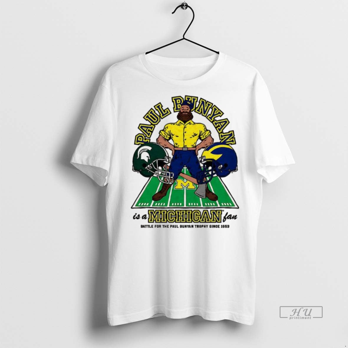 Officials Michigan State Spartans Vs Michigan Wolverines Paul Bunyan Is A Michigan Fan Shirt Hoodie Sweatshirt