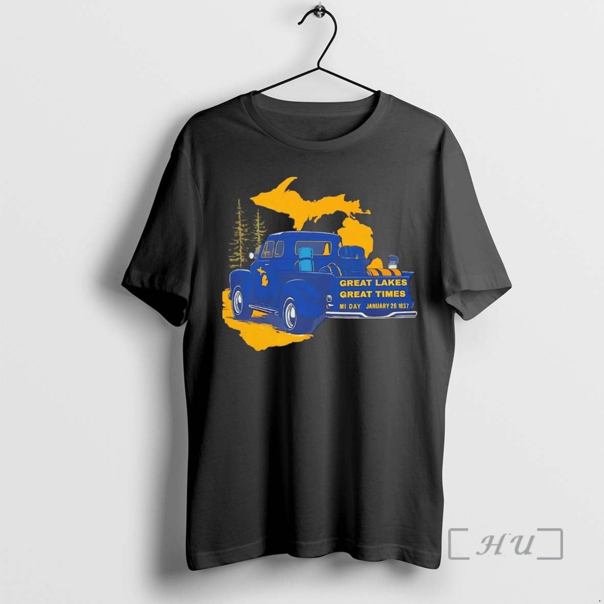 Officials Michigan Wolverines Great Lakes Truck Shirt Hoodie Sweatshirt | PurePodTees.com