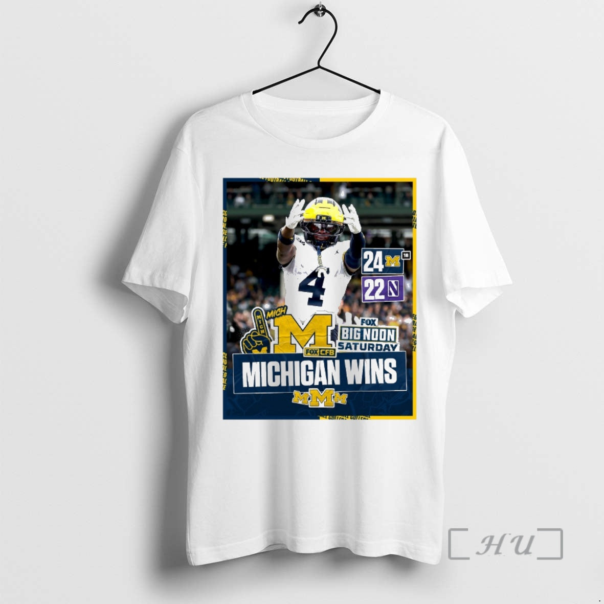 Officials Michigan Wolverines Vs Northwestern Wildcats Final Score 24 22 November 15 2025 Premium Shirt Hoodie Sweatshirt
