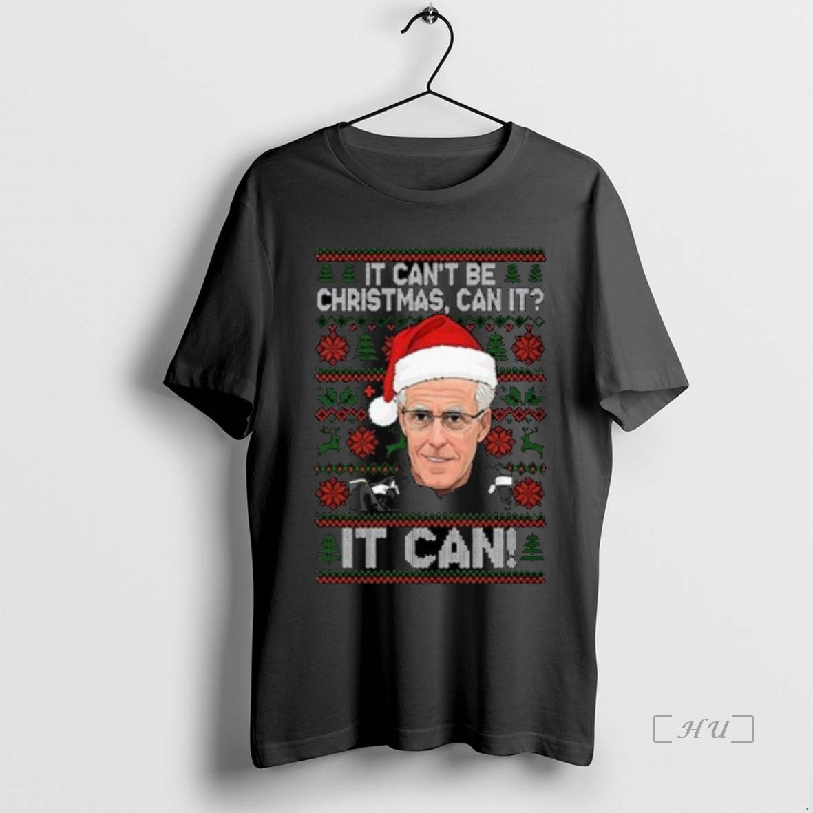 Officials Mick Mccarthy It Cant Be Christmas Can It It Can Circle Black Premium Shirt Hoodie Sweatshirt | PurePodTees.com