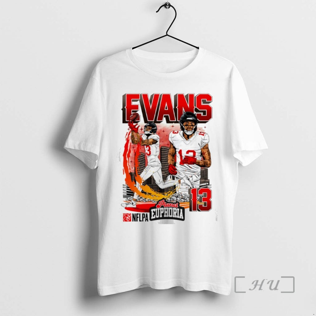 Officials Mike Evans 13 Tampa Bay Buccaneers Football Wide Receiver Comic T Shirt Sweater