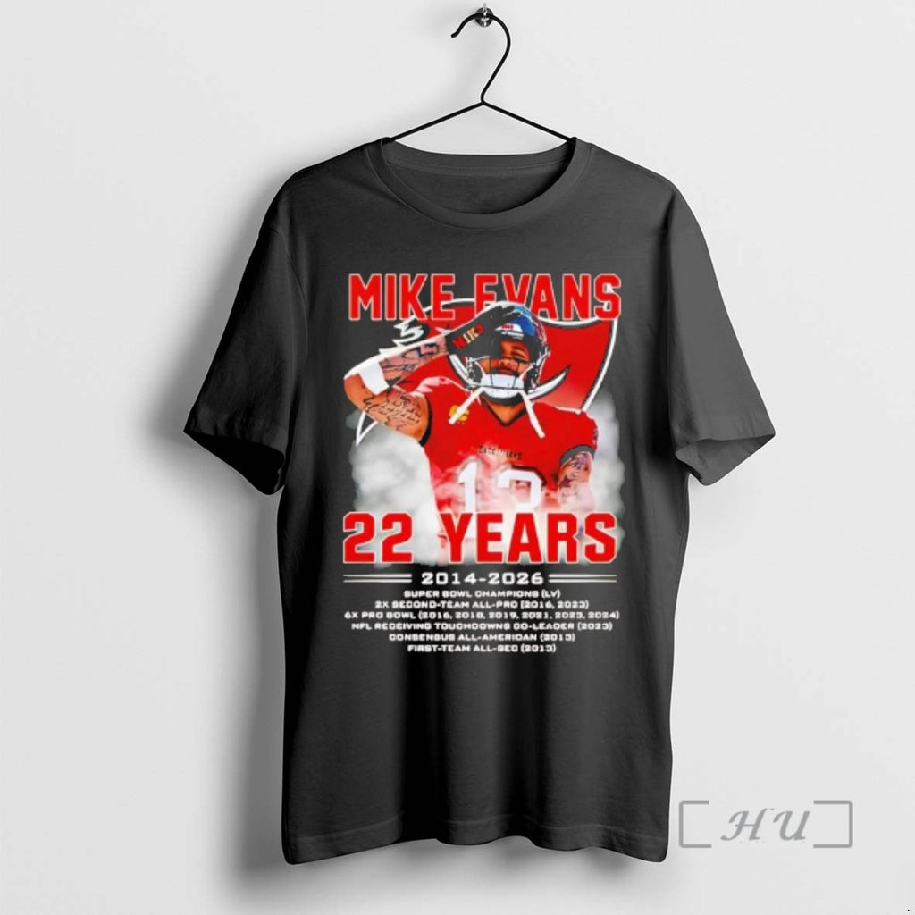 Officials Mike Evans Tampa Bay Buccaneers 22 Years 2014 2026