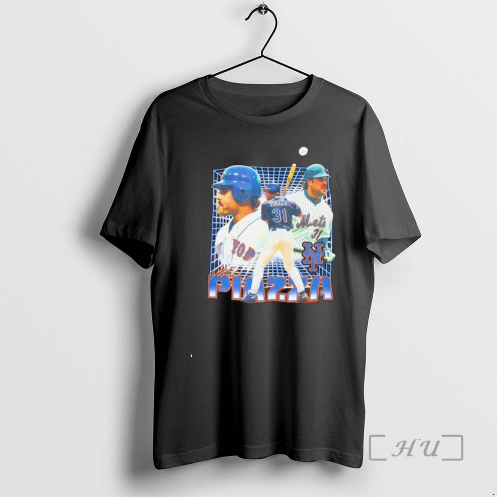Officials Mike Piazza New York Mets Mlb Legendary Collage Player