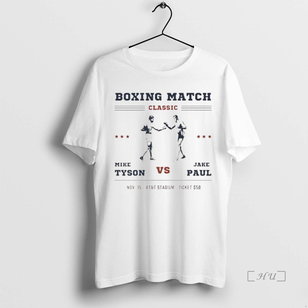 Officials Mike Tyson Jake Paul Boxing Match 15th Nov Shirt Hoodie Sweatshirt | PurePodTees.com