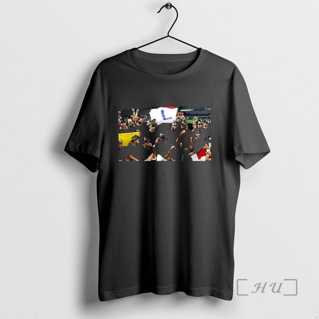 Officials Milwaukee Brewers Team L Flag Game 5 Of Nl Division Series T Shirt Sweater