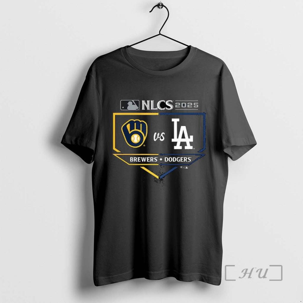 Officials Milwaukee Brewers Vs Los Angeles Dodgers 2025 National League Championship Series T Shirt Sweater