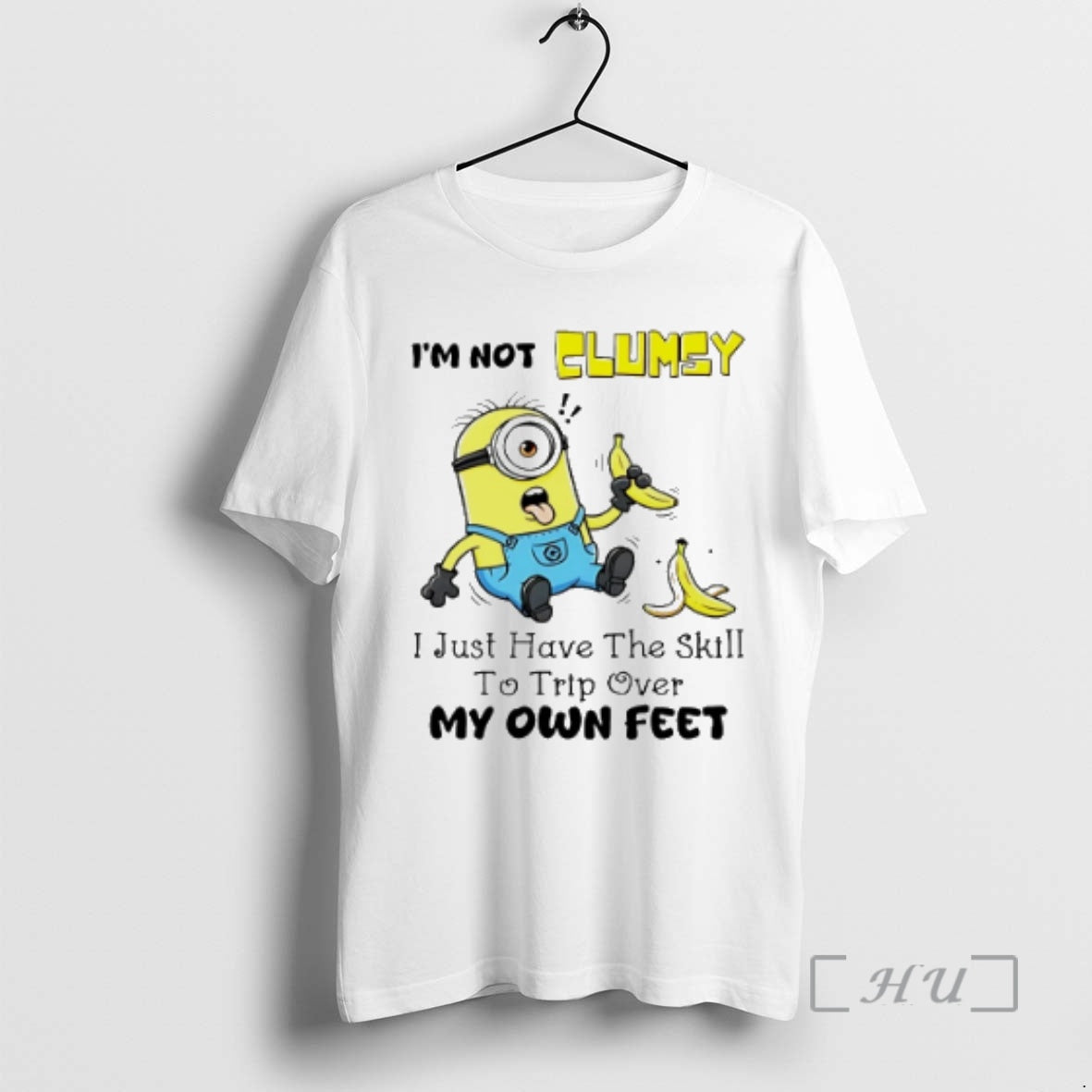Officials Minion Im Not Clumsy I Just Have The Skill To Trip Over My Own Shirt Hoodie Sweatshirt | PurePodTees.com
