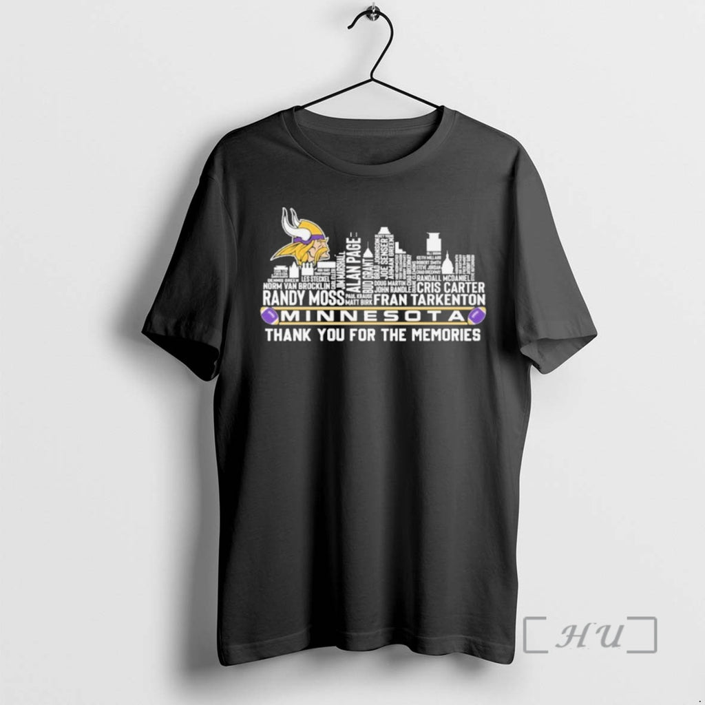 Officials Minnesota Thank You For The Memories City Text Shirt Hoodie Sweatshirt | PurePodTees.com