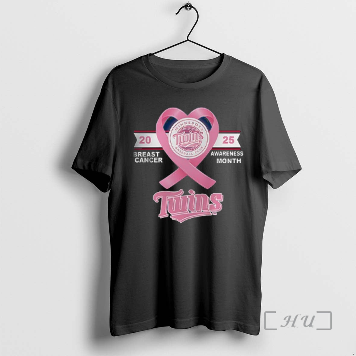 Officials Minnesota Twins Strike Out Breast Cancer Shirt Hoodie Sweatshirt | PurePodTees.com