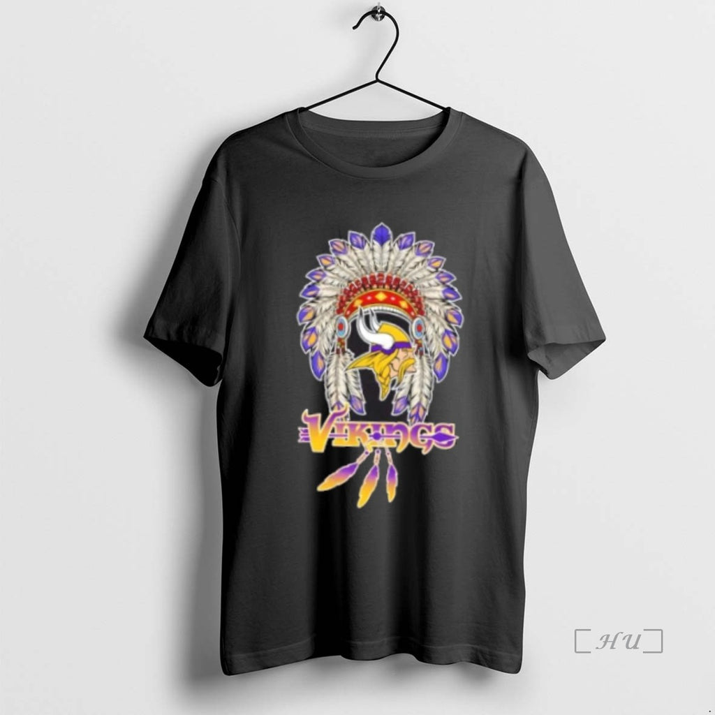 Officials Minnesota Vikings Football X Native American Shirt Hoodie Sweatshirt | PurePodTees.com