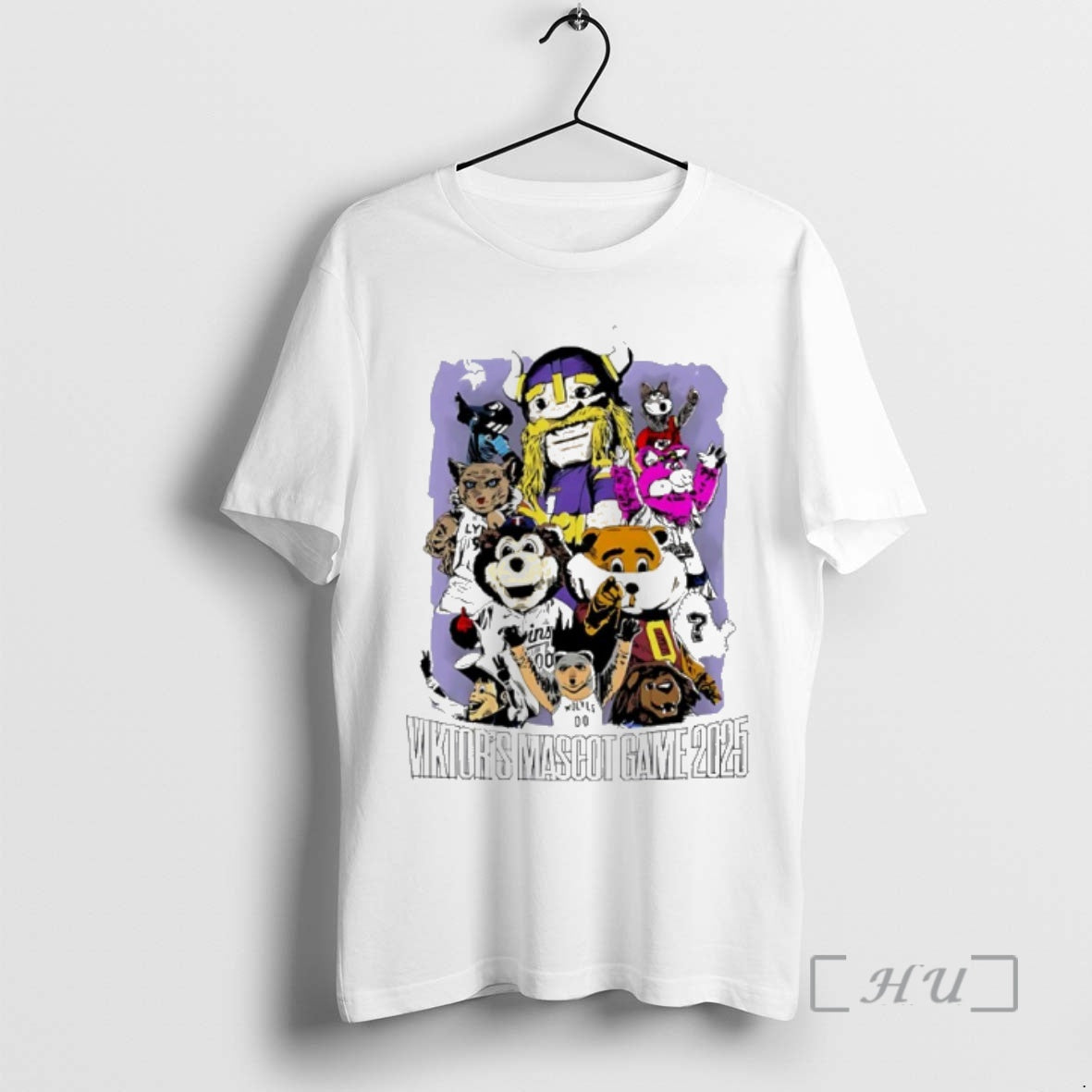 Officials Minnesota Vikings Viktors Mascot Game 2025 Shirt Hoodie Sweatshirt | PurePodTees.com