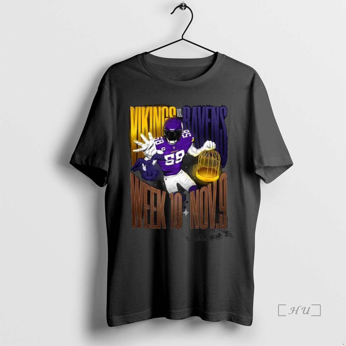 Officials Minnesota Vikings Vs Ravens Week 10 Nov 9 Shirt Hoodie Sweatshirt | PurePodTees.com