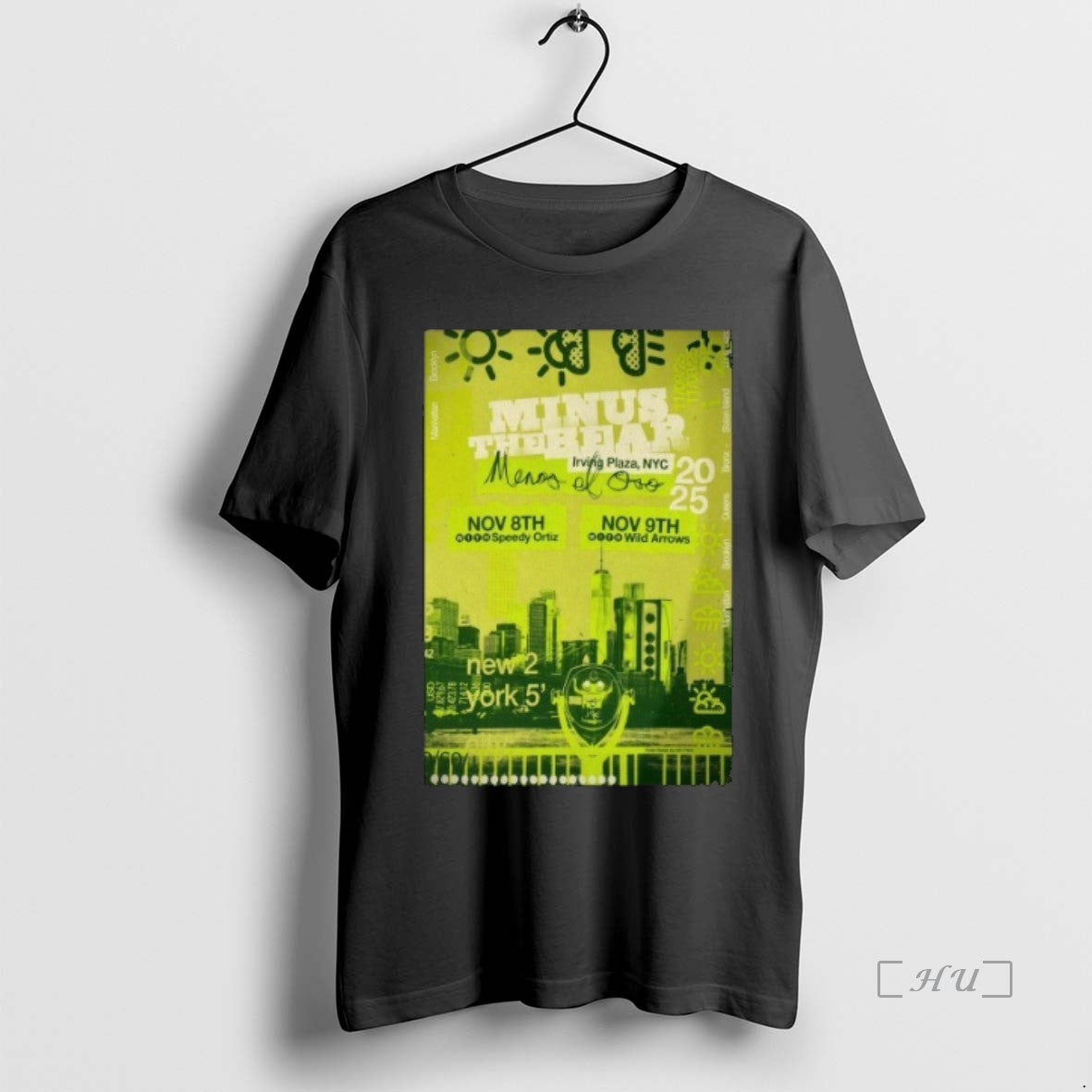 Officials Minus The Bear New York Ny On November 8 9 2025 Premium T Shirts Hoodie Sweatshirt | PurePodTees.com