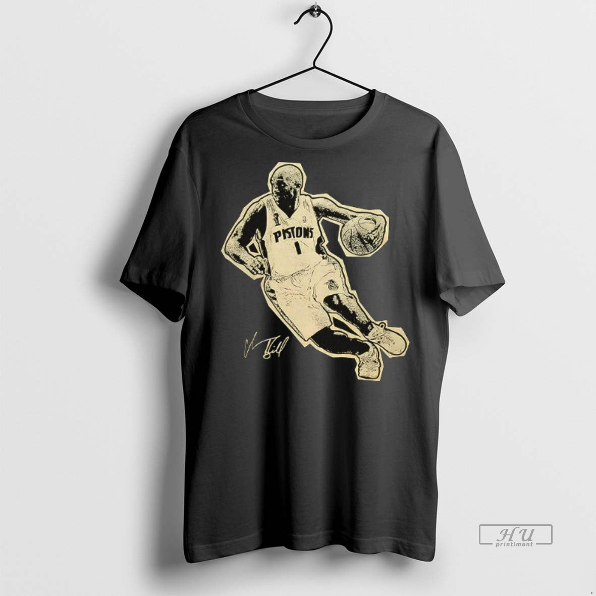 Officials Mitchell And Ness Chauncey Billups Nba 2024 Hall Of Fame Two Sided Mugs And Shirt Hoodie Sweatshirt