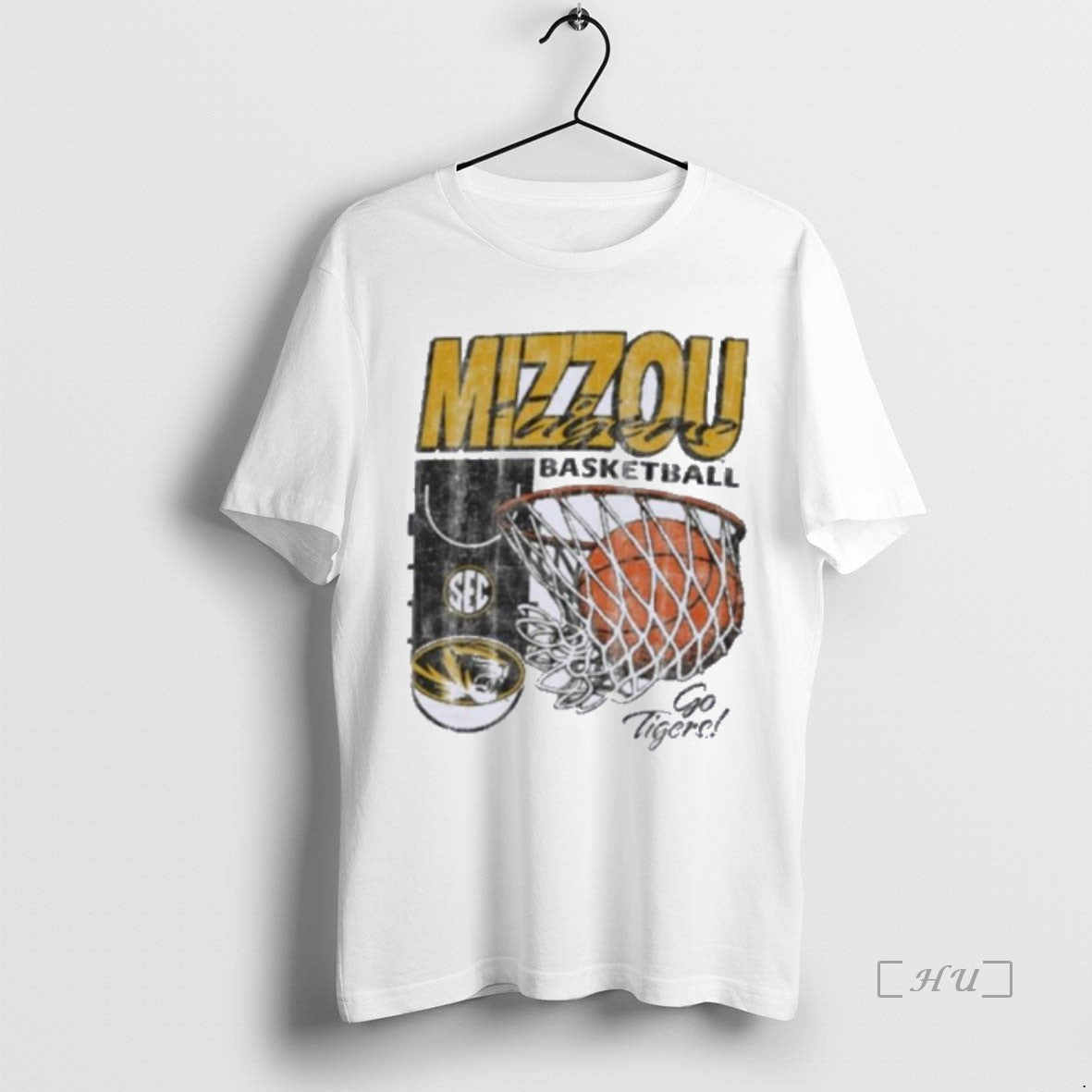 Officials Mizzou Tigers Sec Basketball Hoop Swoosh Off Shirt Hoodie Sweatshirt | PurePodTees.com