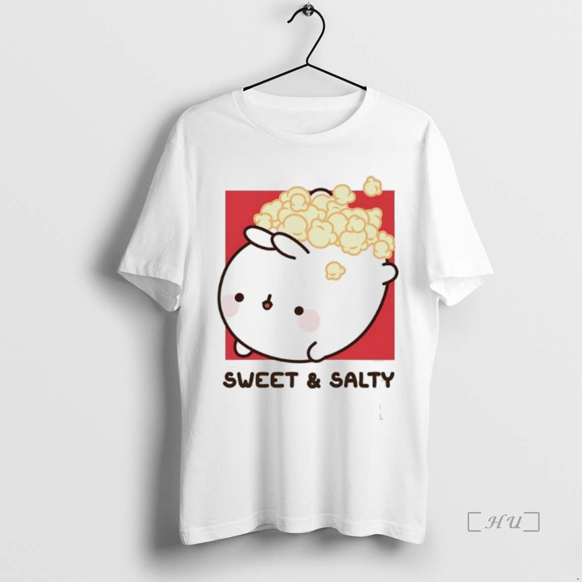 Officials Molang Popcorn Box Sweet And Salty Ciu Ciu Shirt Hoodie Sweatshirt | PurePodTees.com